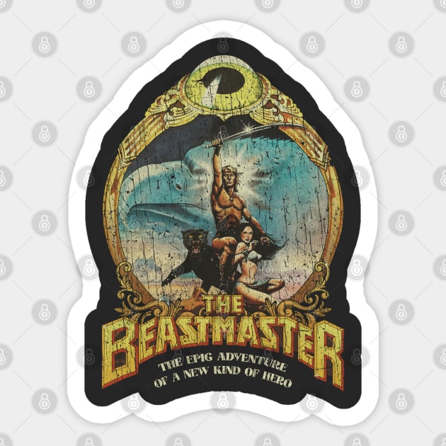 The Beastmaster 1982 Sticker by JCD666